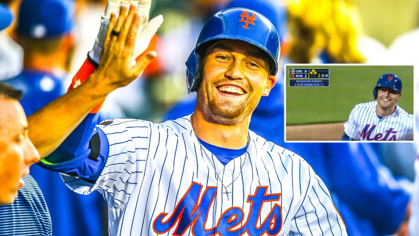 New York Mets OF Brandon Nimmo smacks HR as nobody can get him out (Video)