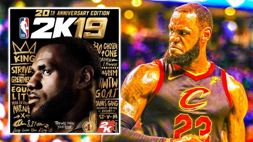 LeBron James chosen as NBA 2K19 cover athlete