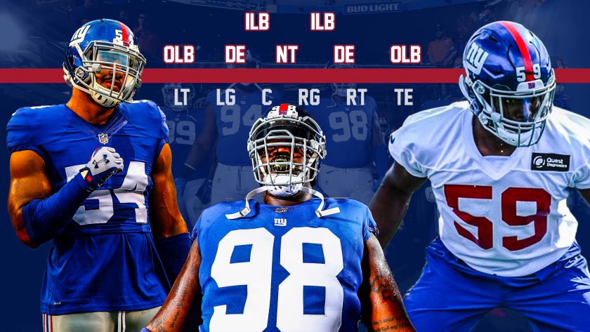 New York Giants: A close look at the front-7 under James Bettcher