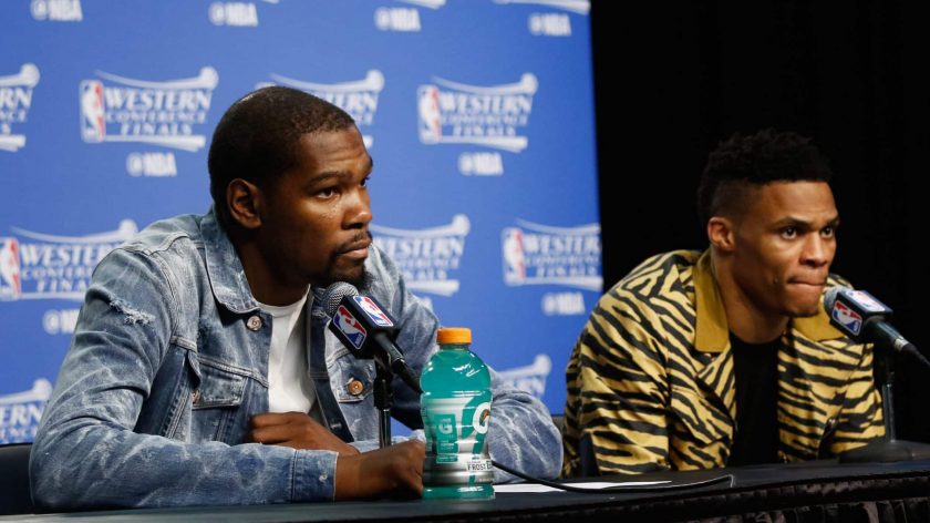 Russell Westbrook throwing shade on Instagram (Video)