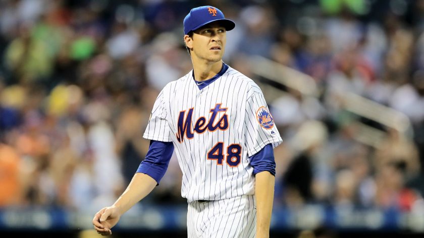 New York Mets SP Jacob deGrom could have innings limit if no long-term deal (Video)