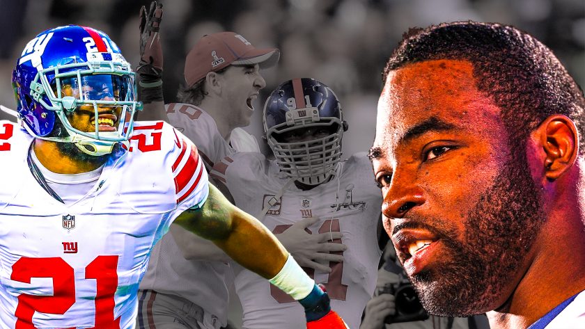 New York Giants S Landon Collins receives leadership advice from Justin Tuck