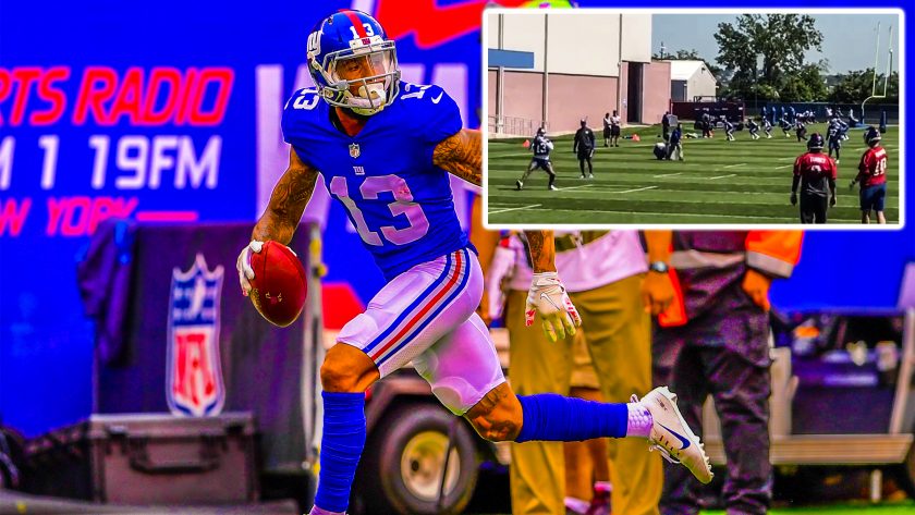 New York Giants WR Odell Beckham Jr. looking quick at minicamp (Highlights)