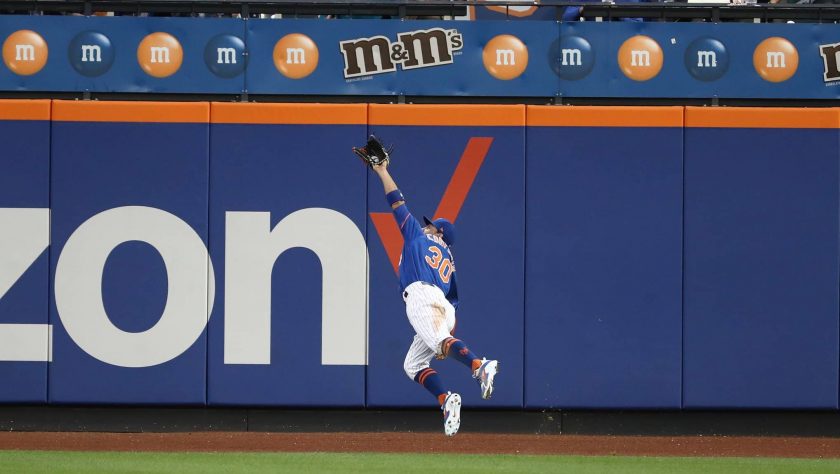 New York Mets: Michael Conforto makes impossible catch, still drop fourth straight (Video)