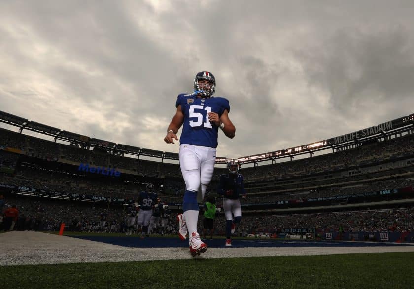 Zak DeOssie New York Giants