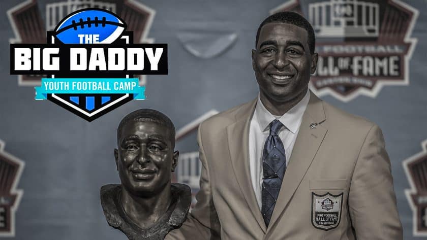 Cris Carter headlines the Big Daddy Football Camp, Summer 2018