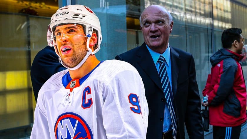 New York Islanders’ Lou Lamoriello wants John Tavares’ input in fixing team
