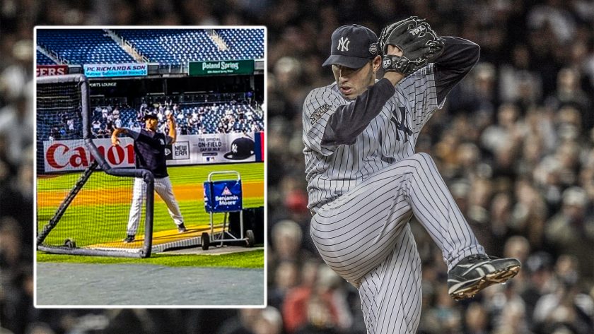 New York Yankees: Andy Pettitte throwing batting practice ahead of Old-Timers’ Day
