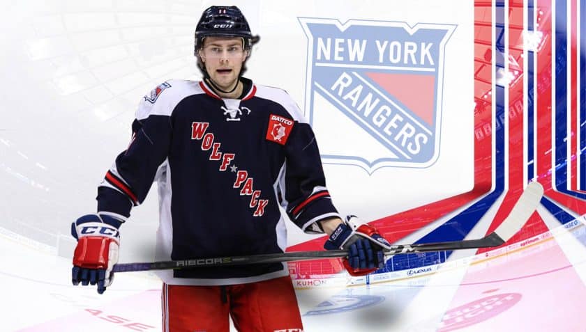 New York Rangers: Ryan Gropp working hard for a roster spot this season