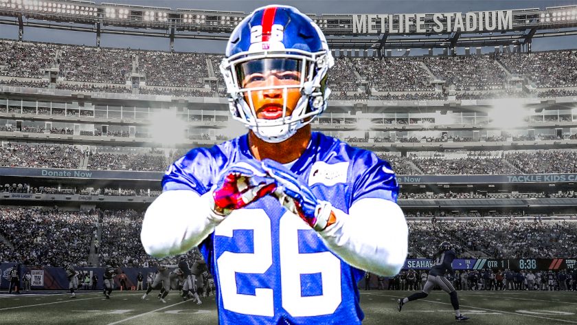 New York Giants RB Saquon Barkley could easily finish 2nd in receptions