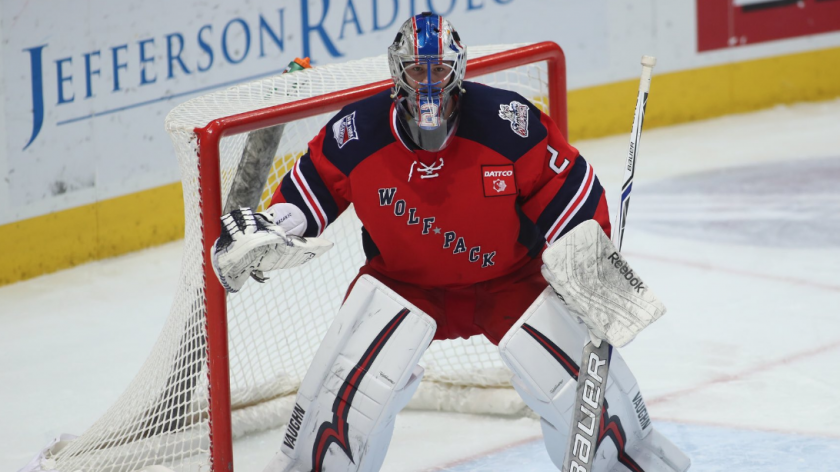 New York Rangers sign restricted free agent goaltender Marek Mazanec