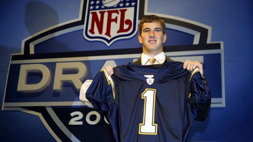 New York Giants: Eli Manning kept one memory from his Chargers tenure