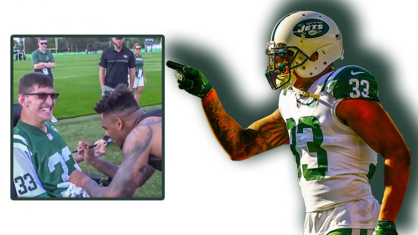 New York Jets SS Jamal Adams phenomenally makes a fan’s day