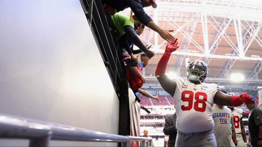 New York Giants’ Damon Harrison thrilled to have LeBron James on Lakers