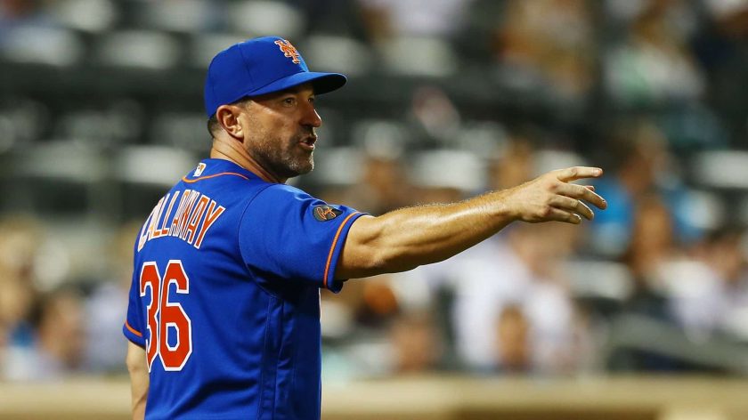 New York Mets manager Mickey Callaway isn’t going anywhere