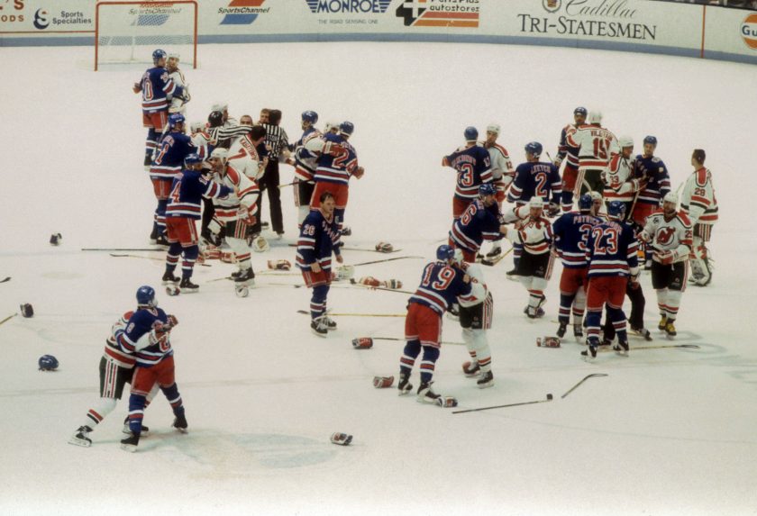 1992 Division Finals - Game 6: New York Rangers v New Jersey Devils