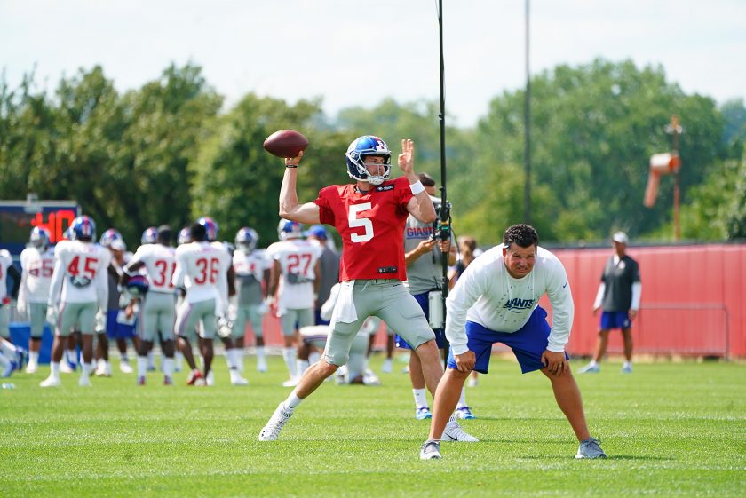 New York Giants: Overreaction or legit concern over Davis Webb’s performance?