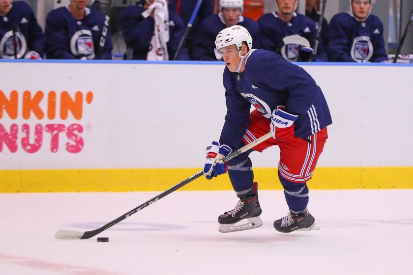 New York Rangers prospect Joey Keane discusses playing for Team USA at WJSS