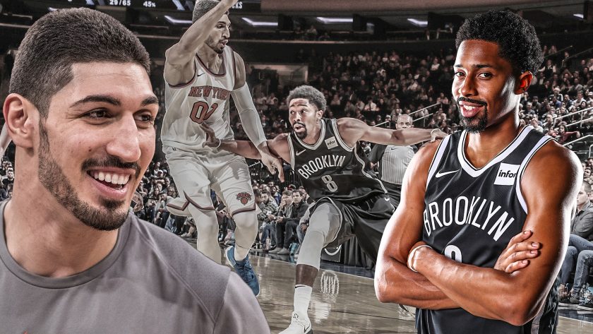 New York Knicks’ Enes Kanter, Brooklyn Nets’ Spencer Dinwiddie already talking trash