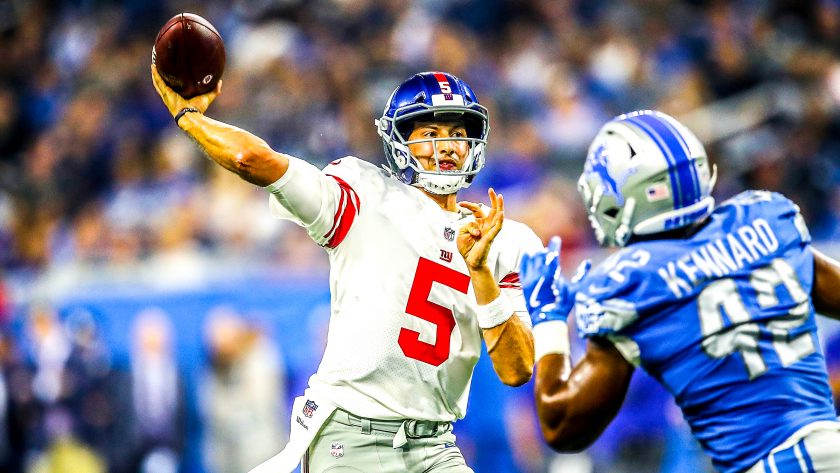 New York Giants, Davis Webb roll all over Detroit Lions, 30-17, in Week 2 (Highlights)