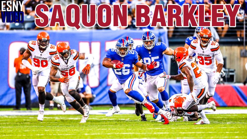Star In The Making: On The Scene For The First Glimpse Of Saquon Barkley (Video)