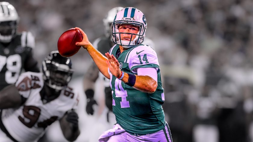 New York Jets QB Sam Darnold ignites pure giddiness during cool, calm debut