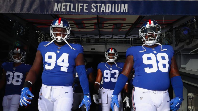 New York Giants’ Damon Harrison says B.J. Hill is their most athletic lineman