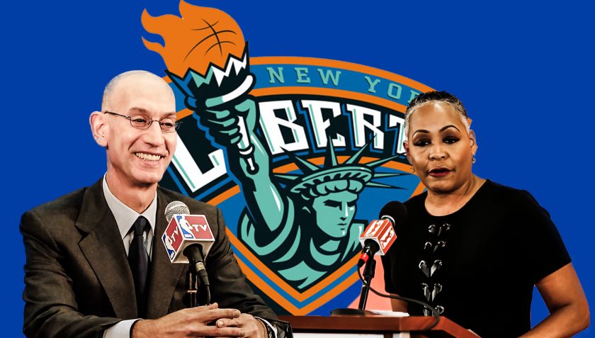 Adam Silver & Lisa Borders discuss the future of the New York Liberty (Exclusive)