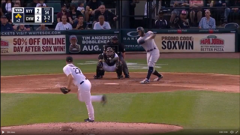 New York Yankees’ Giancarlo Stanton launches home run in grand fashion (Video)