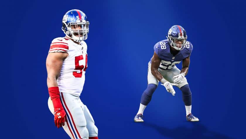 New York Giants: Olivier Vernon and Eli Apple ruled out for Sunday