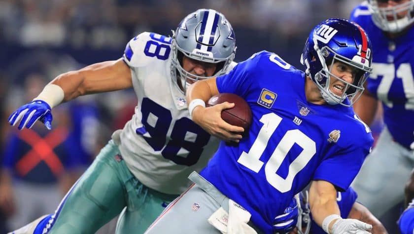 New York Giants offense sputters in Dallas as Big Blue falls to 0-2 (Highlights)