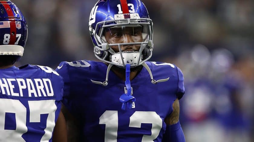 New York Giants: Odell Beckham Jr. might return punts against the Texans