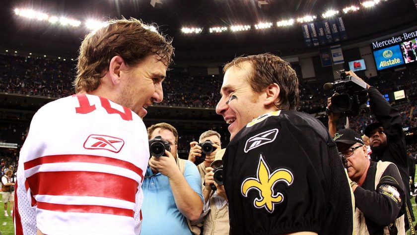 New York Giants: Eli Manning and Drew Brees poised for another shootout