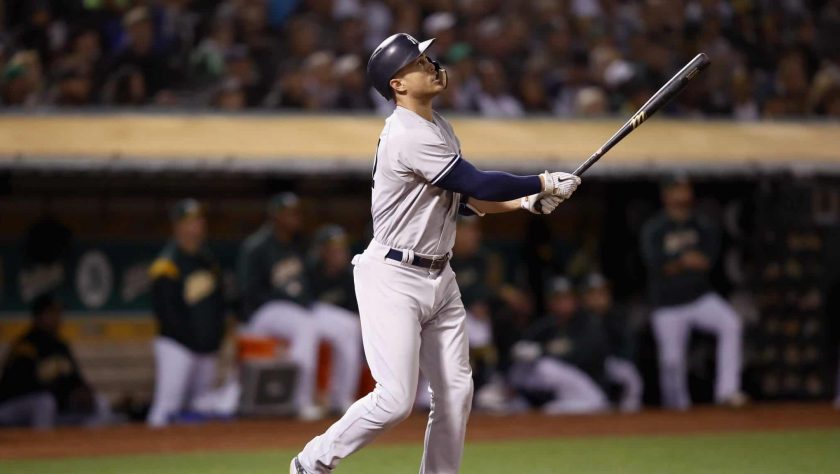 New York Yankees OF Giancarlo Stanton is cold at exactly the right time