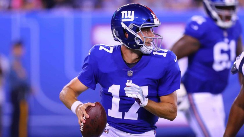 New York Giants have yet to announce their backup quarterback