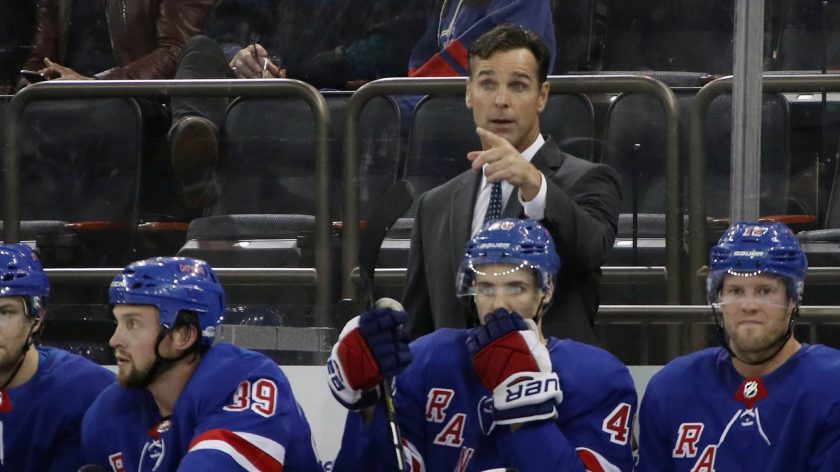 New York Rangers HC David Quinn continues to preach toughness
