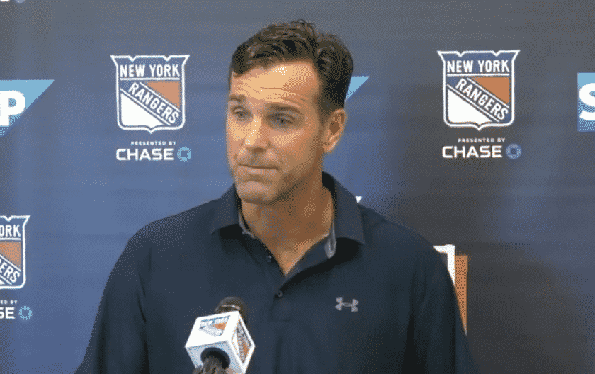New York Rangers’ David Quinn wants to ‘talk about getting better on a daily basis’
