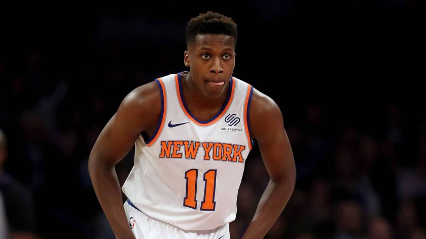 New York Knicks: Frank Ntilikina throws it down on Rudy Gobert (Video)