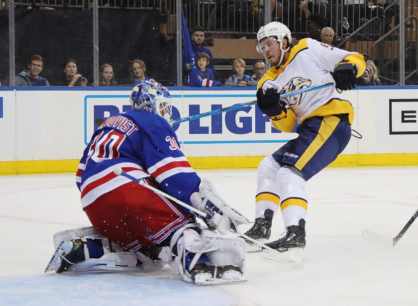 New York Rangers show signs of life but, drop season opener 3-2 at the Garden (Highlights)