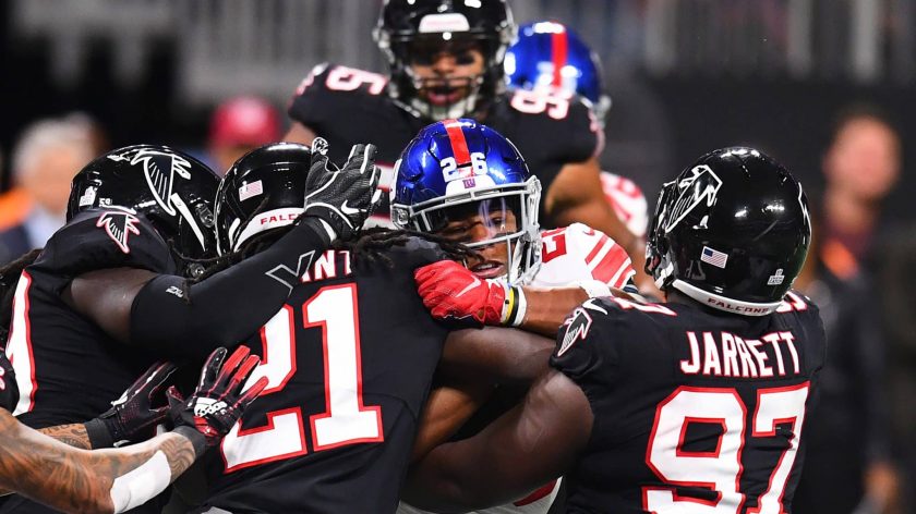 New York Giants falter late on MNF, fall to Atlanta Falcons, 23-20 (Highlights)