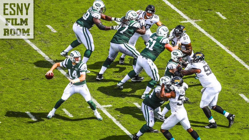 New York Jets offensive line is struggling beyond comprehension (Film Room)
