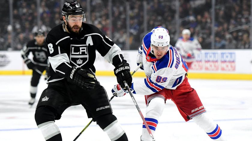 New York Rangers stunned by struggling Los Angeles Kings, 4-3 (Highlights)