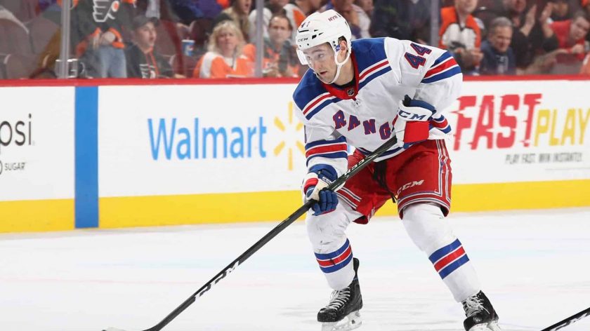 New York Rangers D Neal Pionk scratched for 1st time in his young career