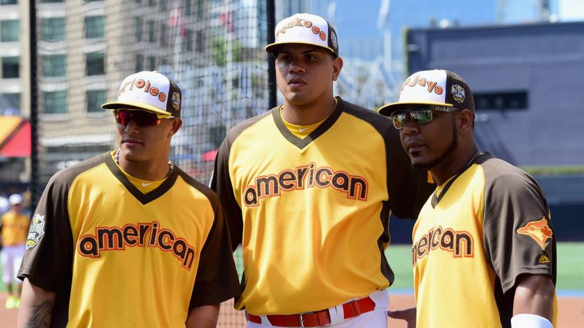 New York Yankees RP Dellin Betances is all over Manny Machado