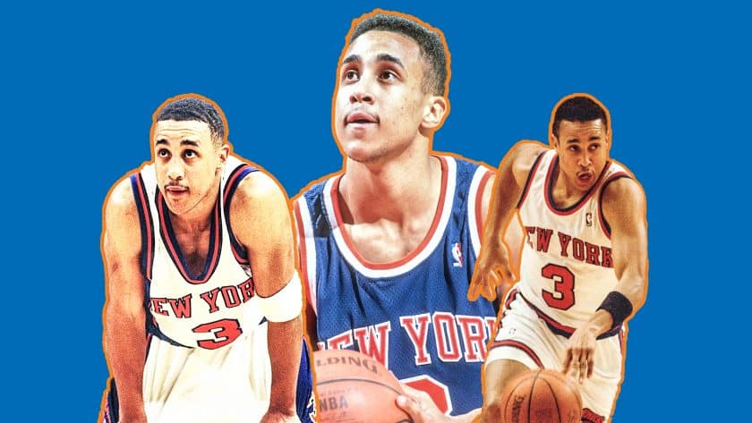 New York Knicks great John Starks speaks to team about closing
