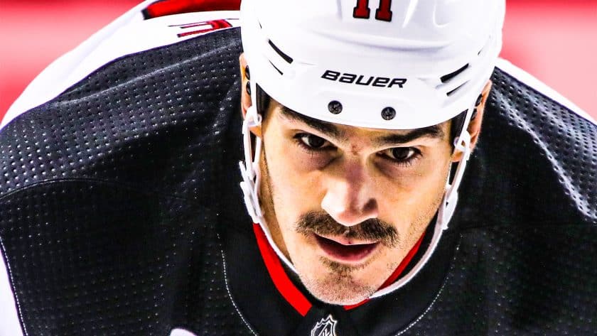 New Jersey Devils C Brian Boyle collects hat trick on cancer night (Highlights)