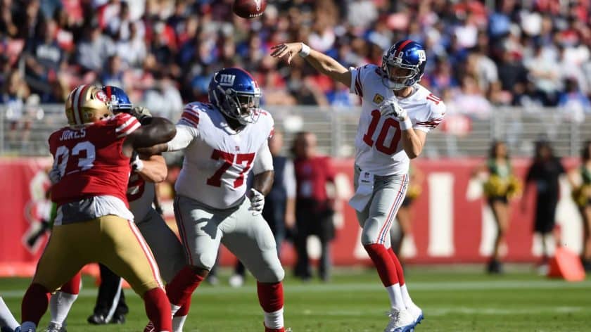 New York Giants: Eli Manning’s 5 best games against the San Francisco 49ers