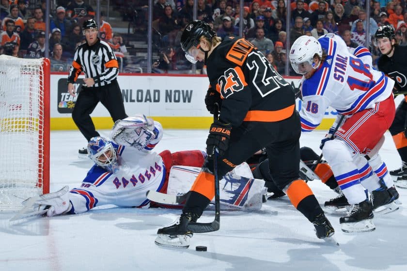 Henrik Lundqvist can’t save Rangers as they fall 4-0 to Flyers (Highlights)
