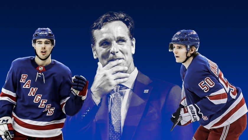David Quinn could be hurting Filip Chytil, Lias Andersson’s development