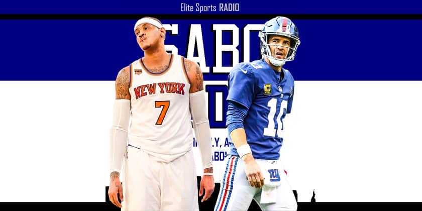 Sabo Radio: The Carmelo Anthony, Eli Manning sports knowledge test (Audio)